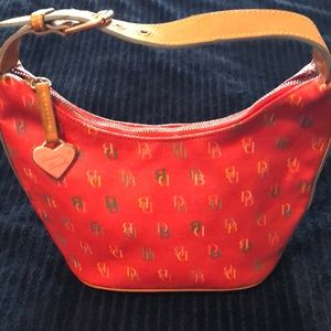 Dooney and Bourke Signature red Handbag Purse